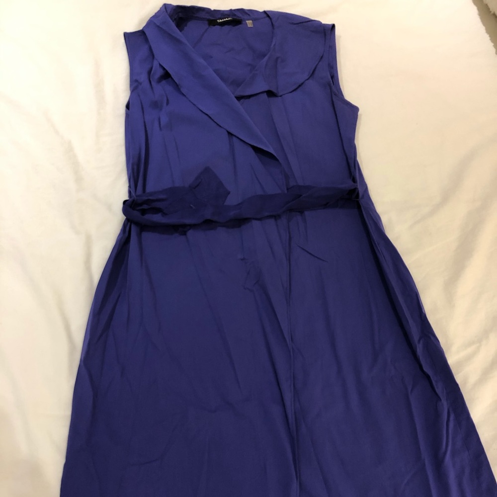 Purple Tahari dress